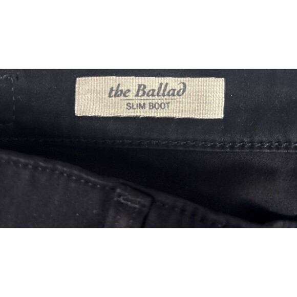 AG Adriano Goldschmied Women's The Ballad Slim Boot Pants SZ 30R Black MSRP $159 - Picture 5 of 9